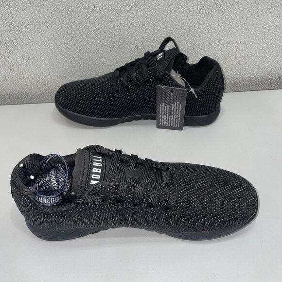 NEW NOBULL ST Trainer Low Training Shoes Black Size M5.5 / W7 New Without Box - Picture 3 of 9